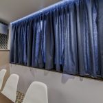 idee per tende blu
