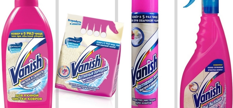 Pulitore per tappeti Vanish