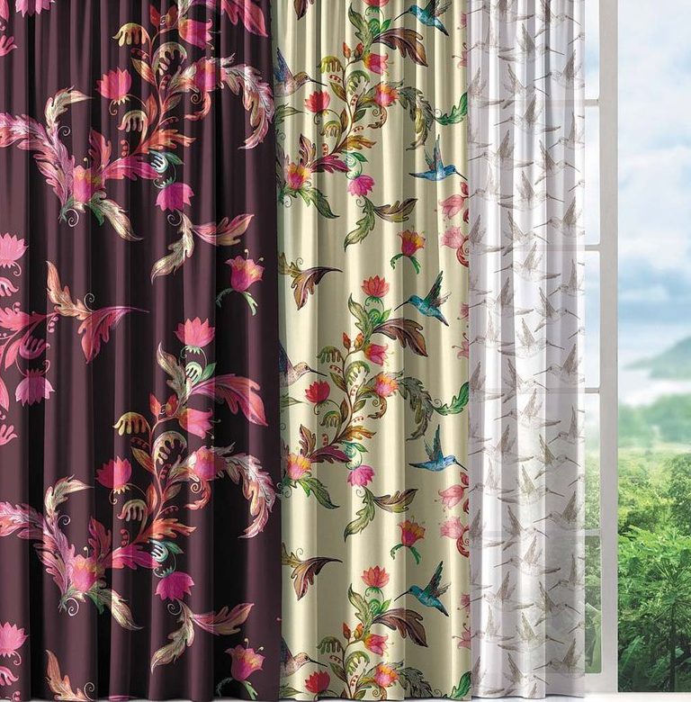 tende arcobaleno per la camera da letto