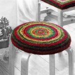 coperture in maglia per sedie e sgabelli foto tipi