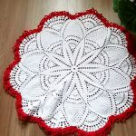 idee per decorazioni con tovaglioli inamidati all'uncinetto