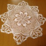 disegno di tovaglioli inamidati lavorati a maglia