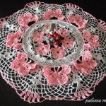 idee per decorazioni con tovaglioli inamidati all'uncinetto