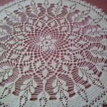 idee per tovaglioli inamidati lavorati a maglia foto