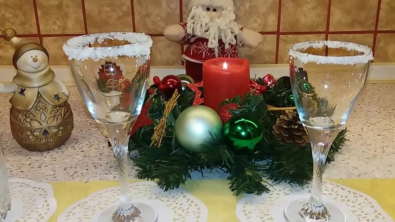 decorare i bicchieri con lo zucchero
