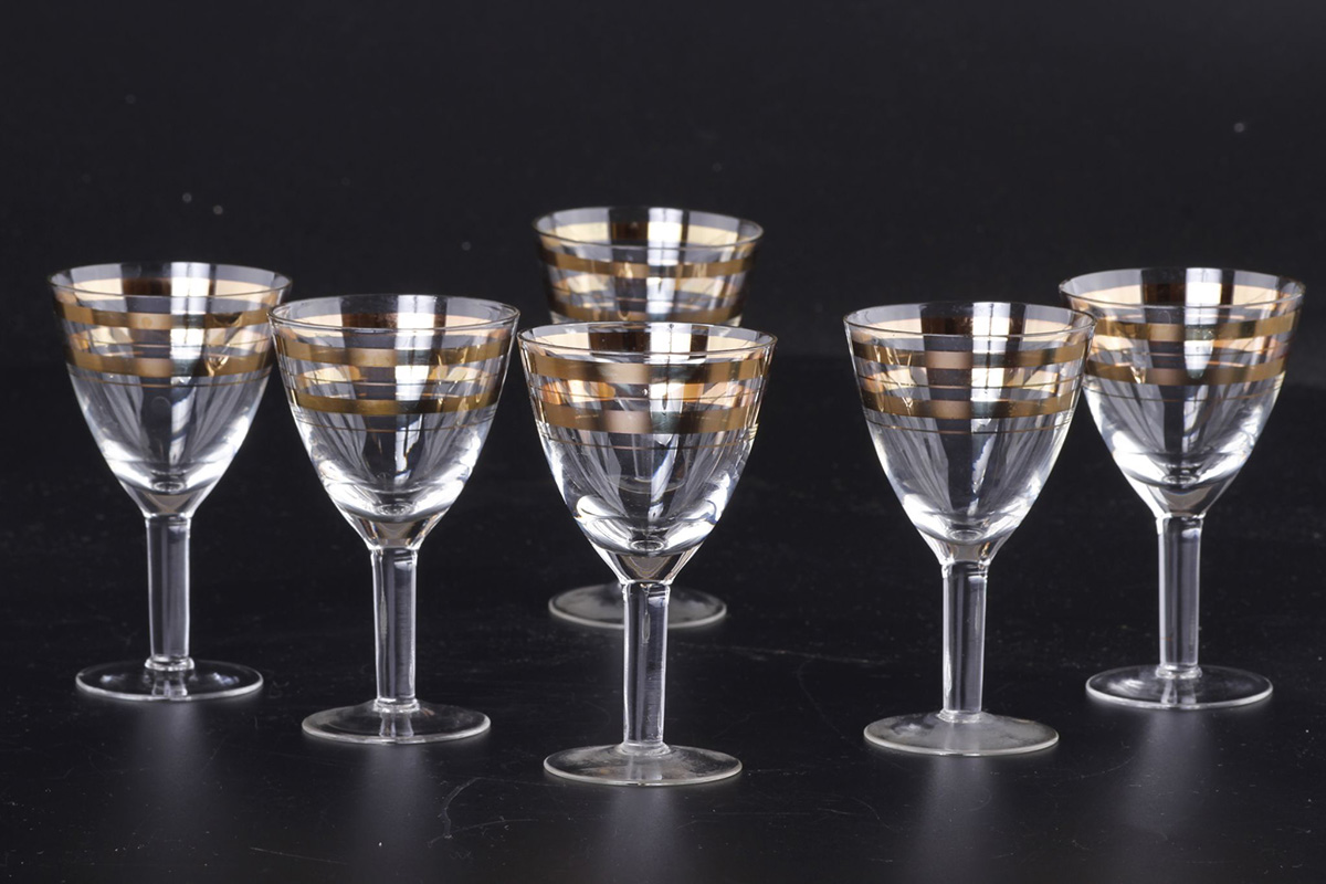 Bicchierini da shot in vetro Lafite