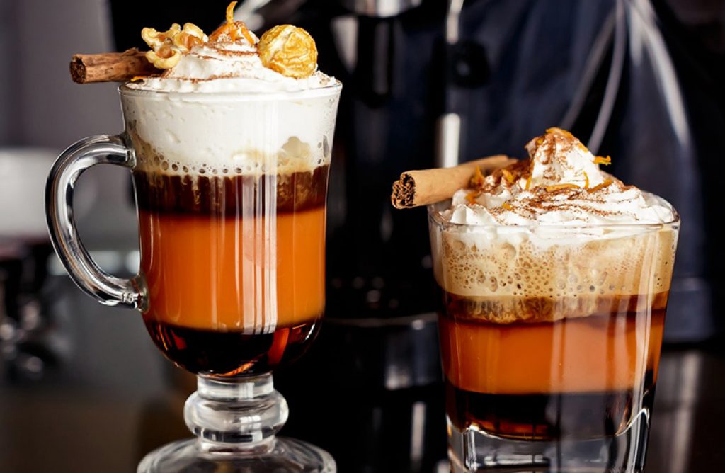 latte con condimenti