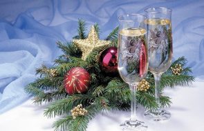 bicchieri di Capodanno