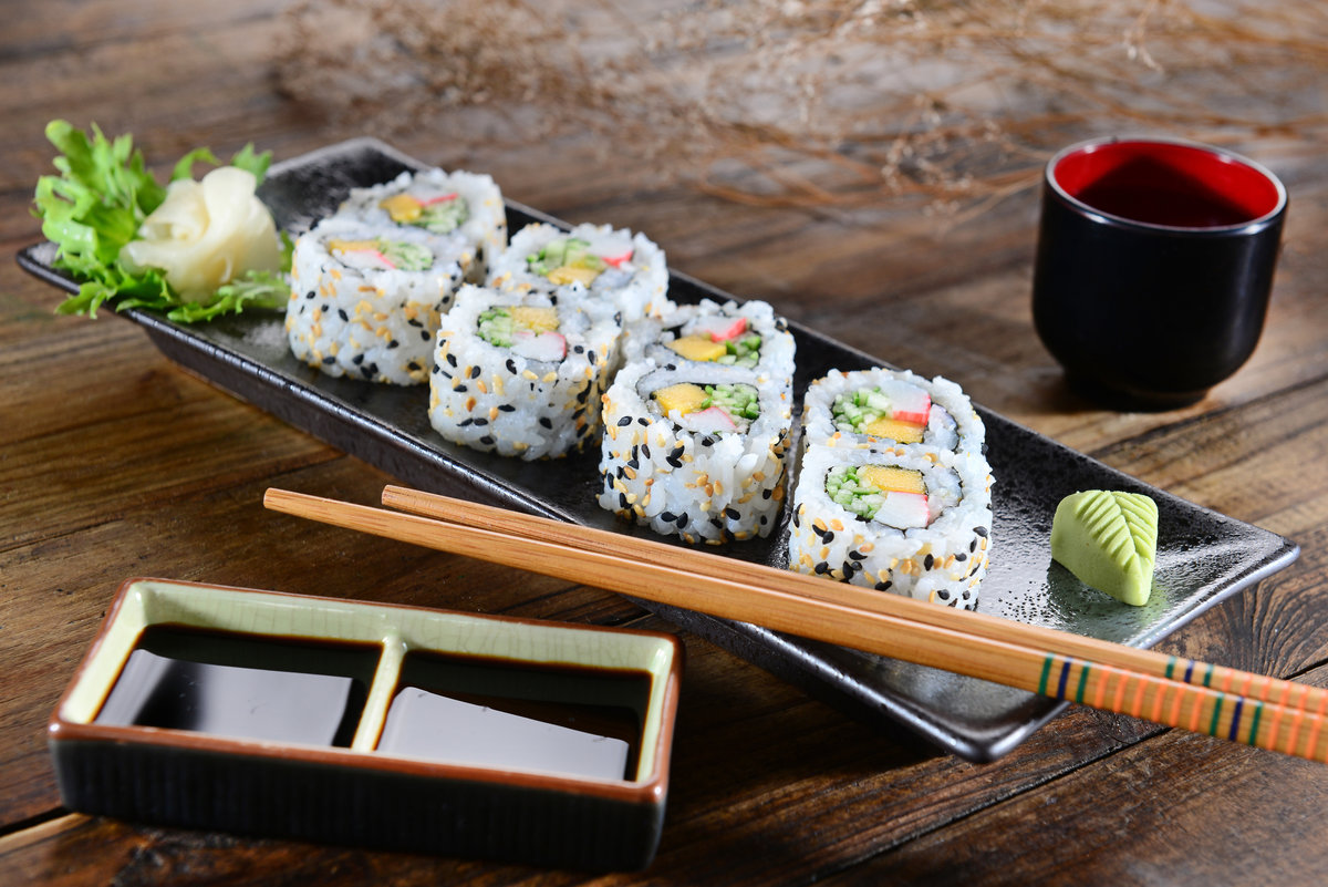 piatti di sushi