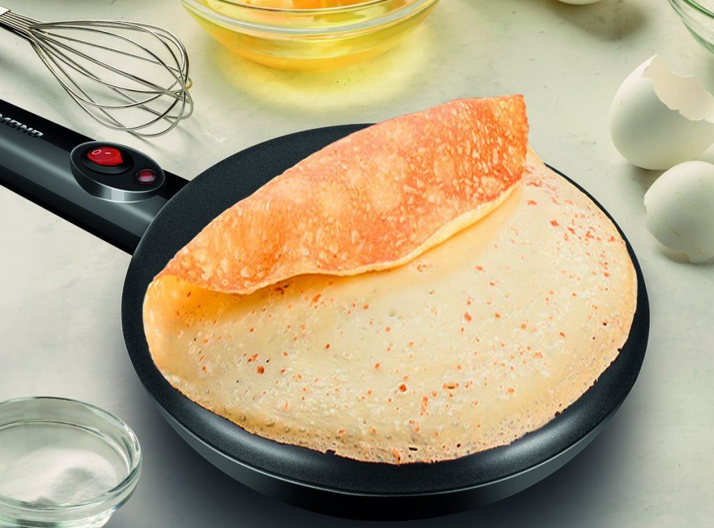 macchina per pancake con pancake