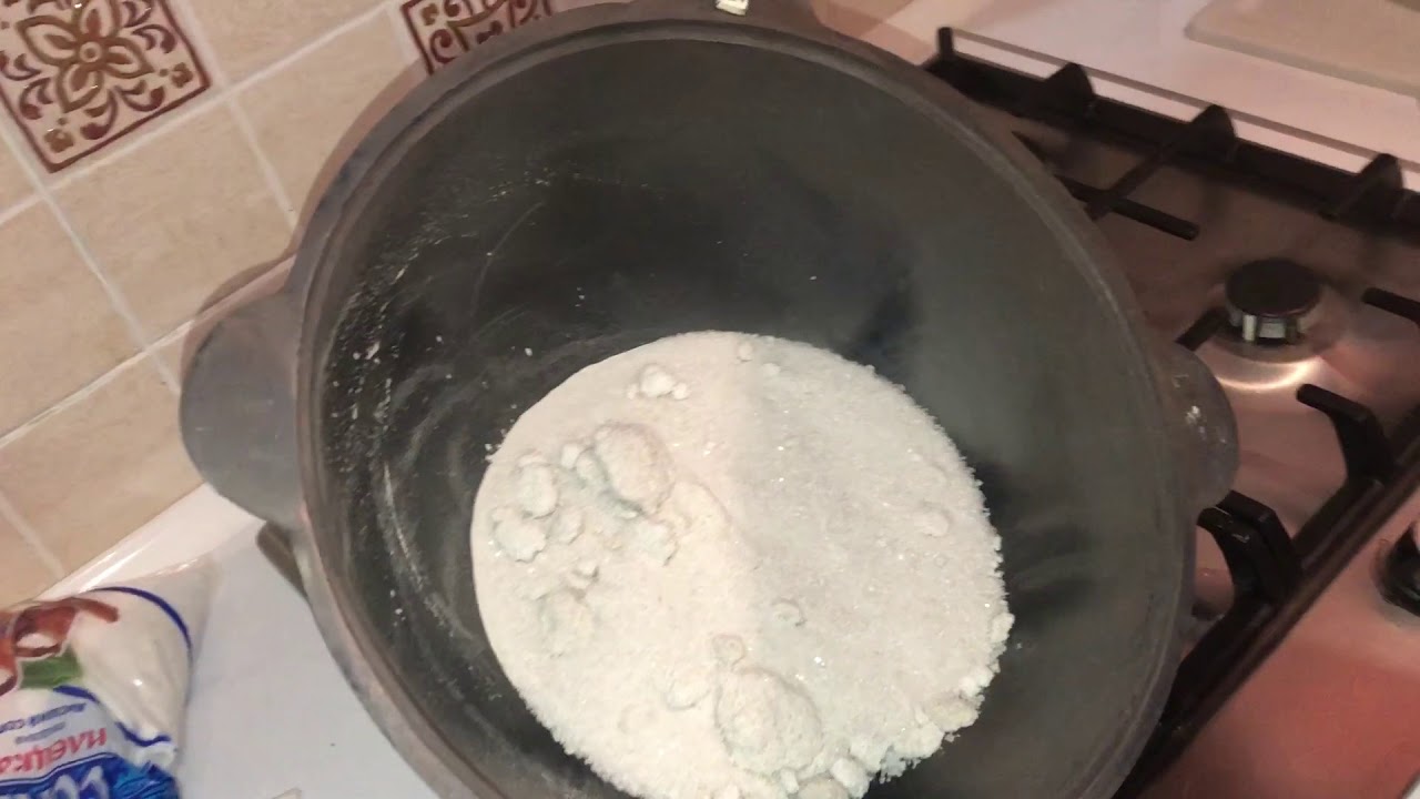 calcinazione con sale in casa