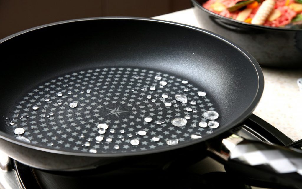padella antiaderente diamante