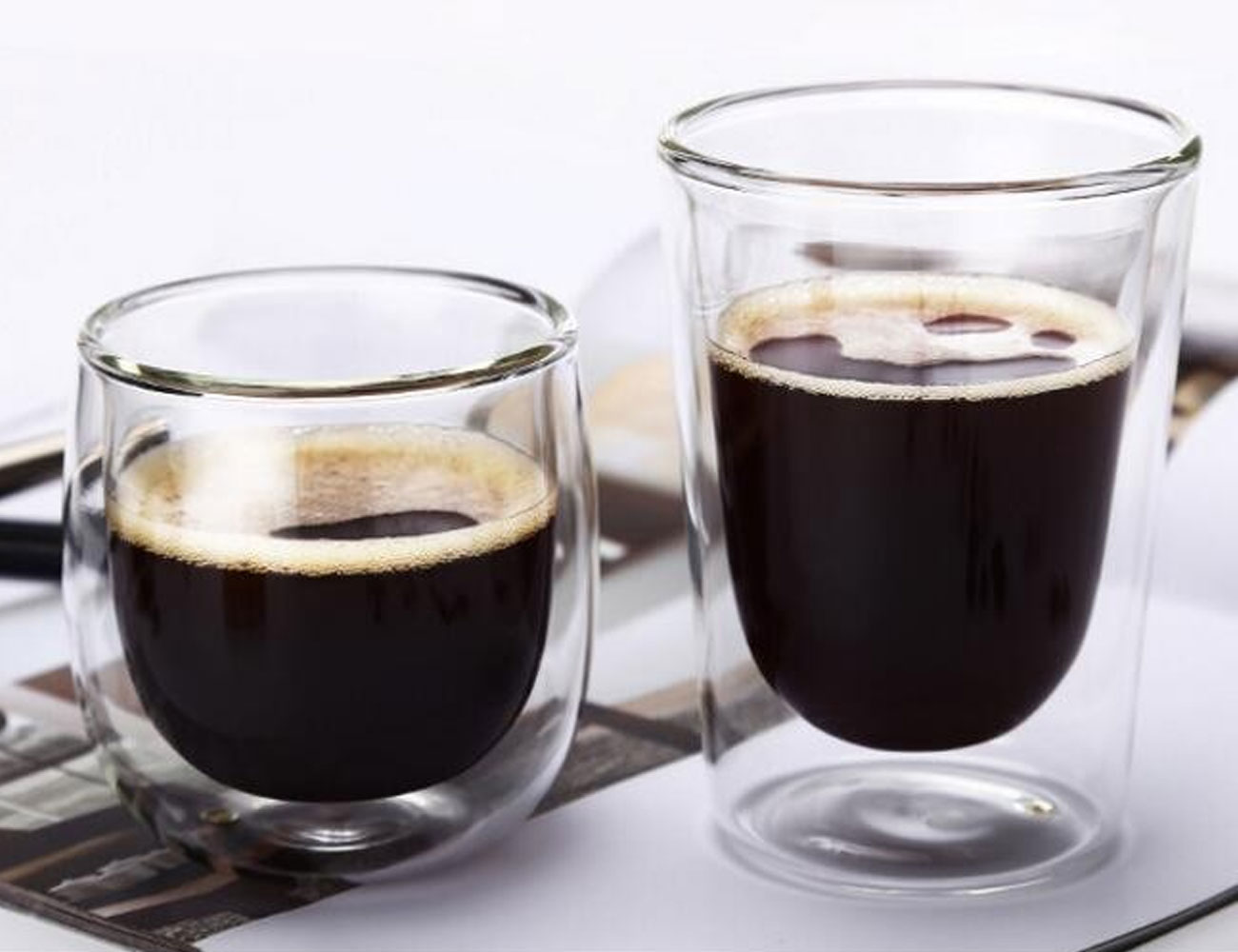 tazze da caffè a doppia parete