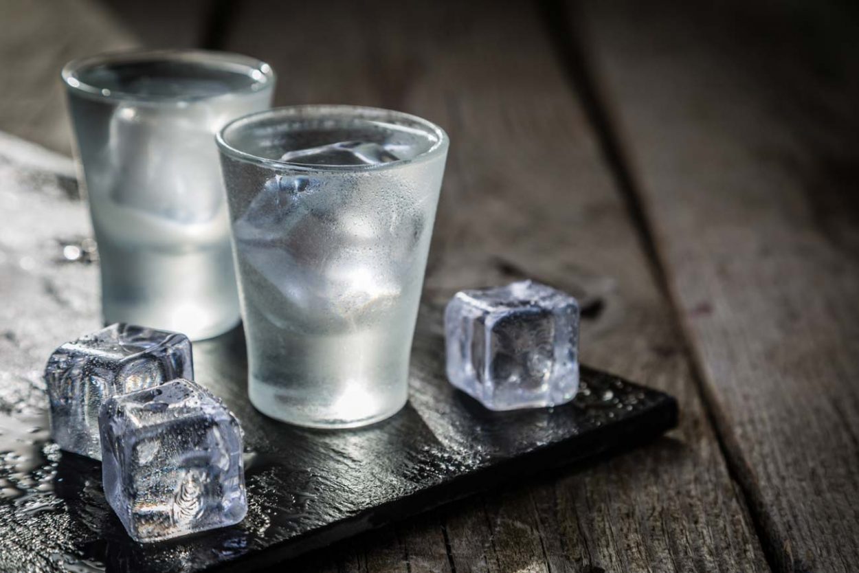 bicchierini di vodka
