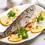 piatto con pesce