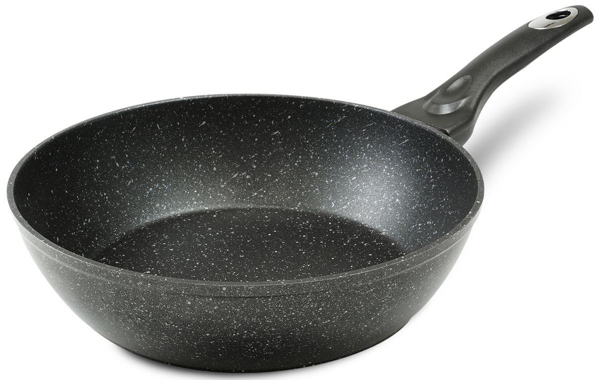 padella in alluminio a pareti spesse