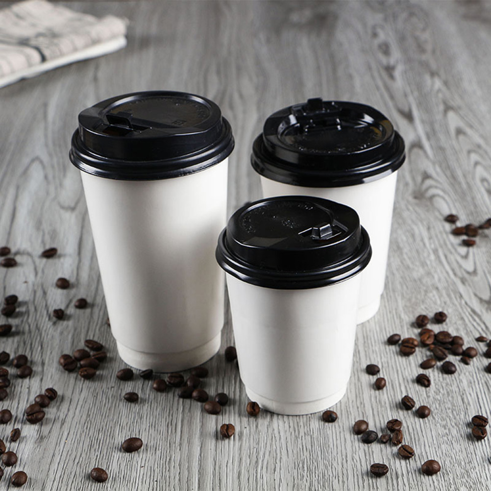 bicchieri da caffè bianco