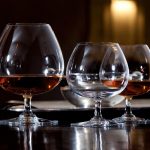 foto di decorazioni in vetro di cognac