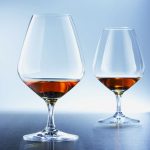 decorazione fotografica in vetro di cognac