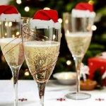 decorazioni in vetro per foto di capodanno