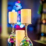 decorazioni di bicchieri per idee di capodanno foto