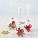 bicchieri decorativi per candelieri per il nuovo anno
