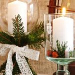 decorazione di bicchieri per candelieri di capodanno