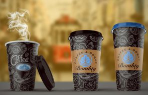 design della tazza da caffè