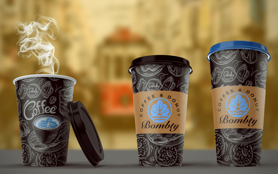 design della tazza da caffè