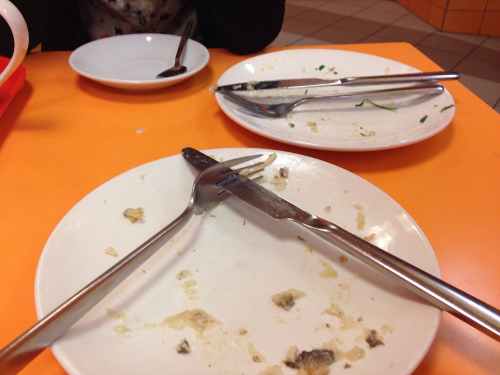 se non ti è piaciuto il cibo