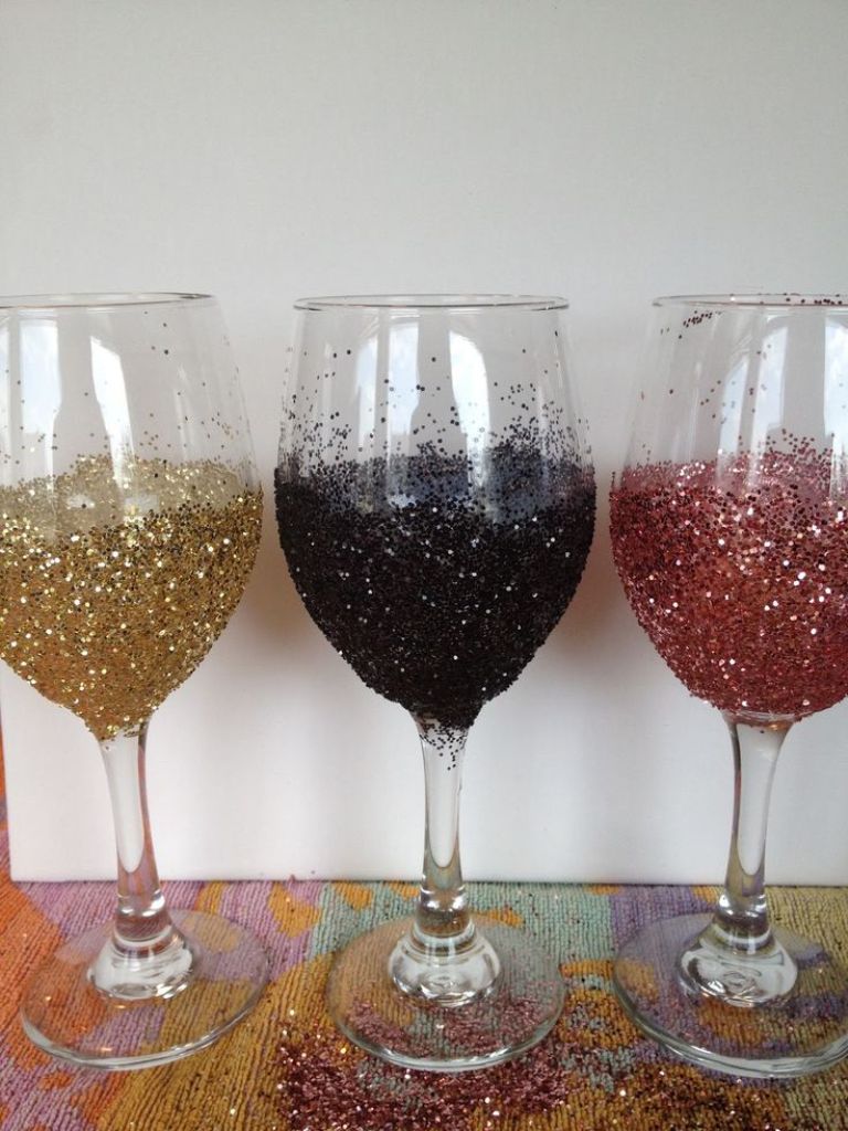 occhiali con glitter
