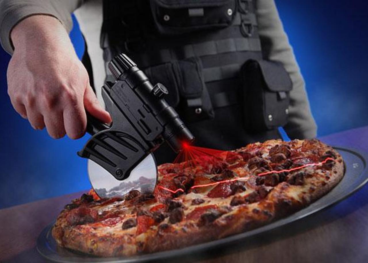 coltello da pane laser
