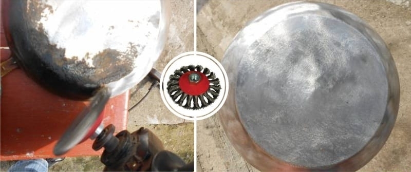 metodo meccanico di pulizia dei depositi di carbonio