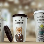 decorazione fotografica per tazza da caffè riutilizzabile