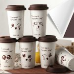 idee per decorare tazze da caffè riutilizzabili