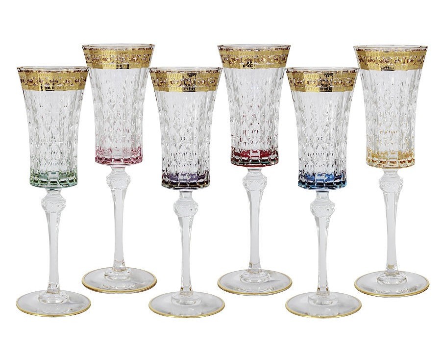 set di bicchieri da champagne