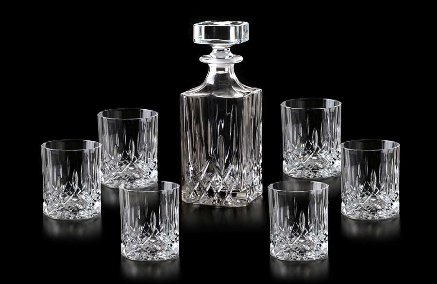 Set di cristalli per whisky