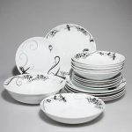 set di piatti piani per idee di design per la cucina