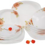 set di piatti piani per idee decorative per la cucina