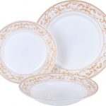 set di piatti piani per idee e opzioni per la cucina