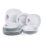 set di piatti piani per idee di cucina tipi