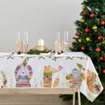 Foto di design per tovaglie e tovaglioli di Capodanno