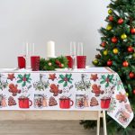 Idee per tovaglie e tovaglioli di Capodanno per gli interni