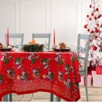 Idee di design per tovaglie e tovaglioli di Capodanno