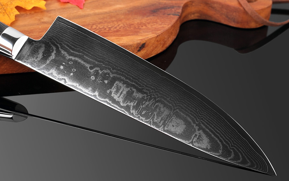 coltello in acciaio di Damasco
