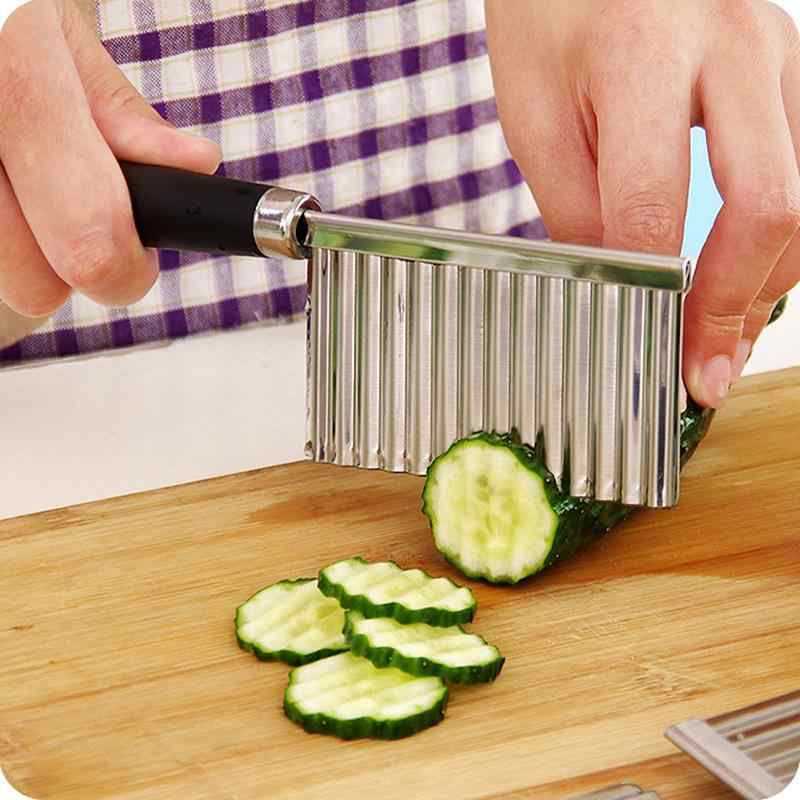 coltello a zigzag per verdure