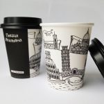 design originale delle tazze da caffè