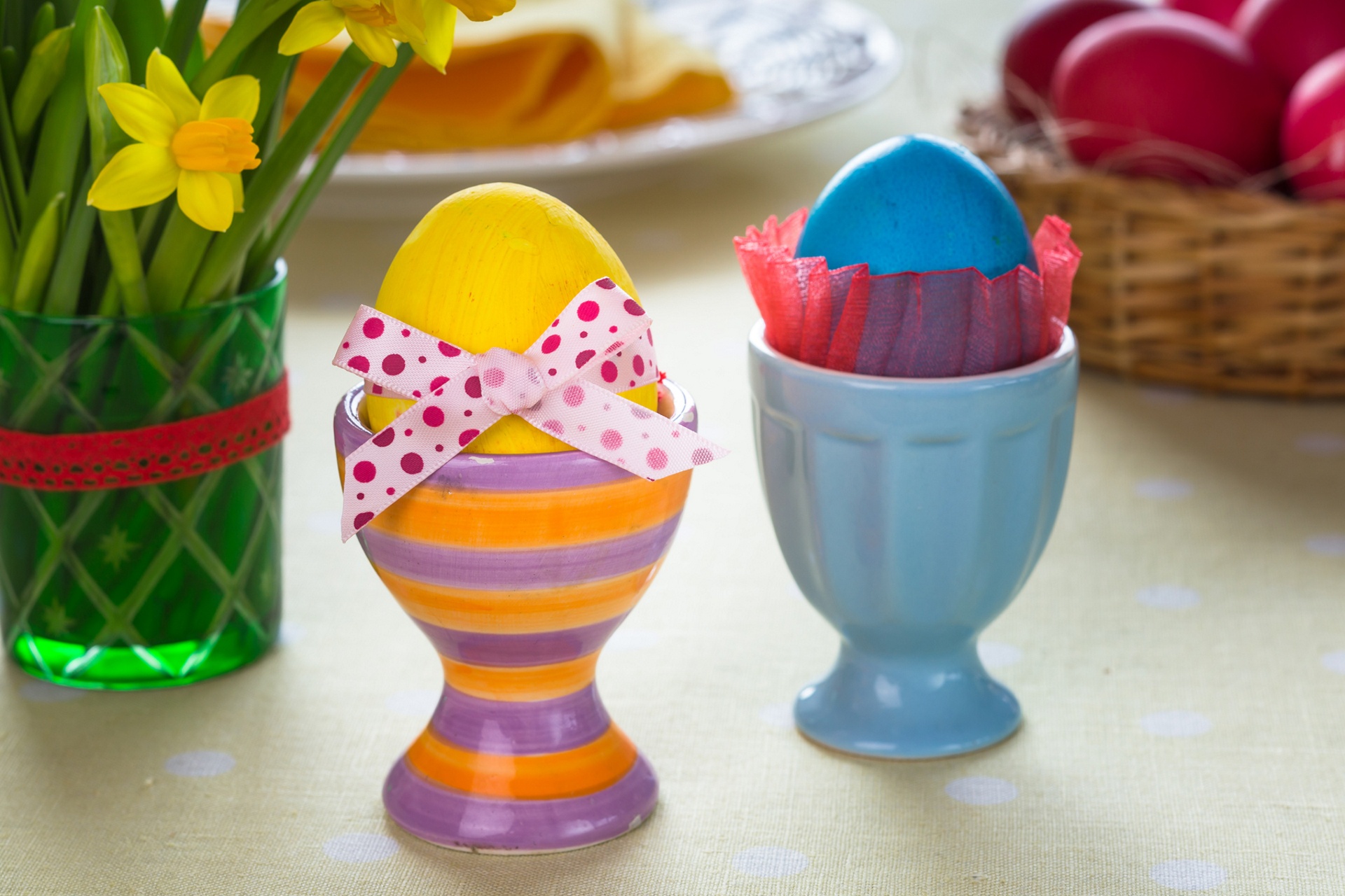 uova in camicia per Pasqua