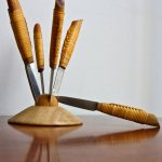 foto di design del supporto per coltelli da cucina