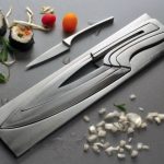 design del supporto per coltelli da cucina